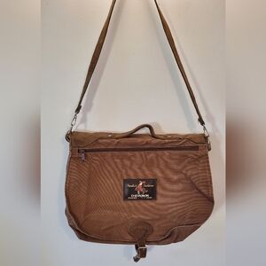 Chevignon Frontier Fashion Paris Vintage Brown Messenger Bag - 12x16"